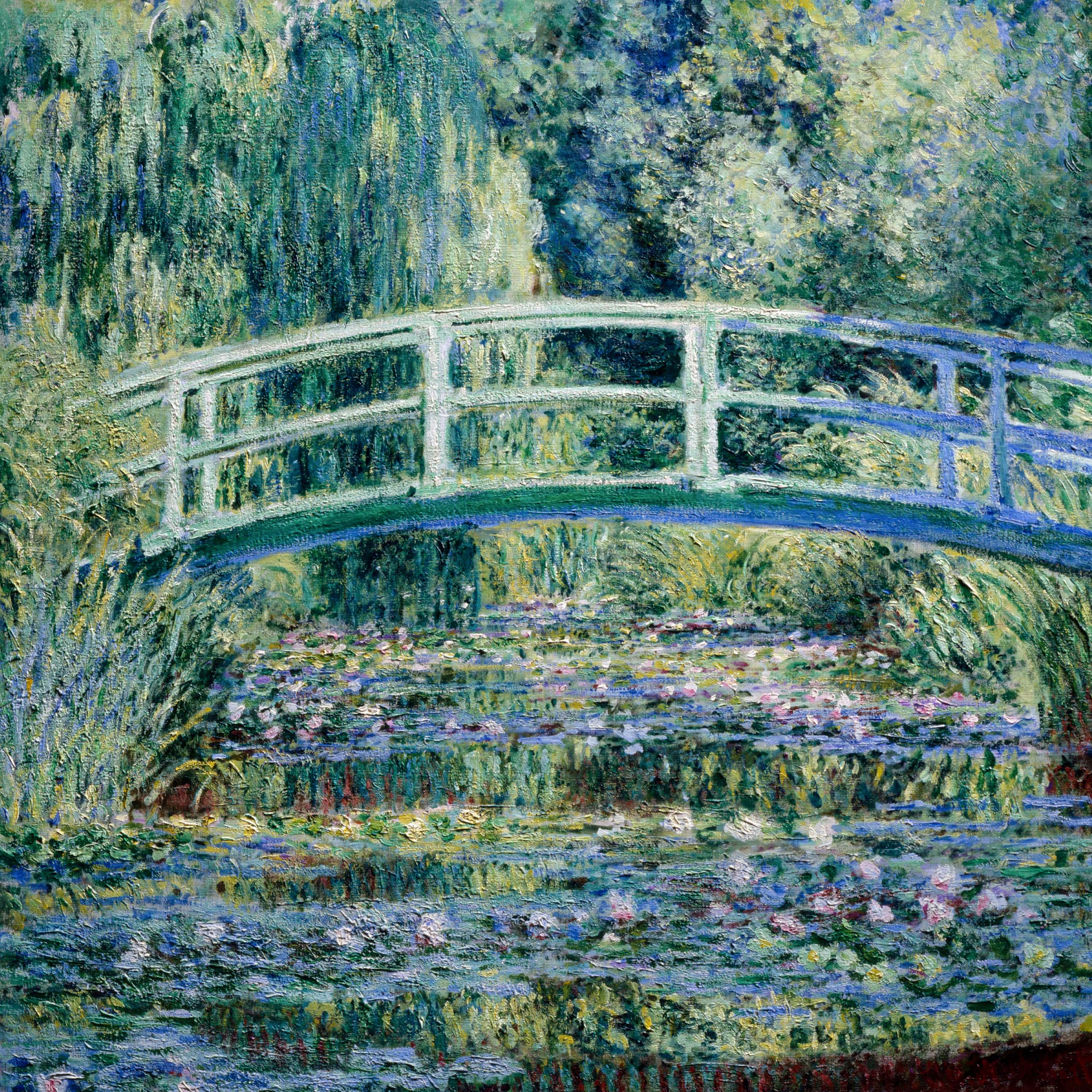 Claude Monet painting