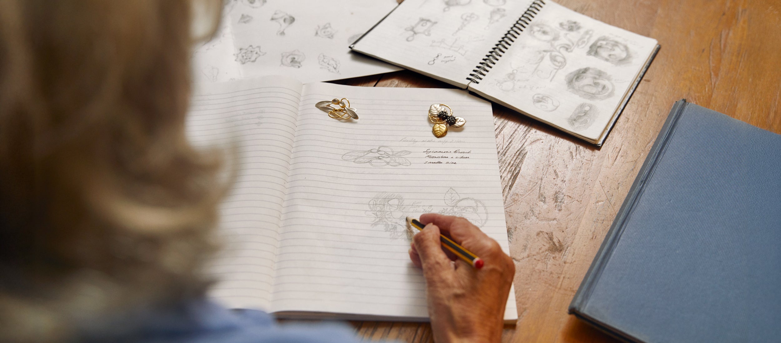 Paula Bolton jewellery designs.