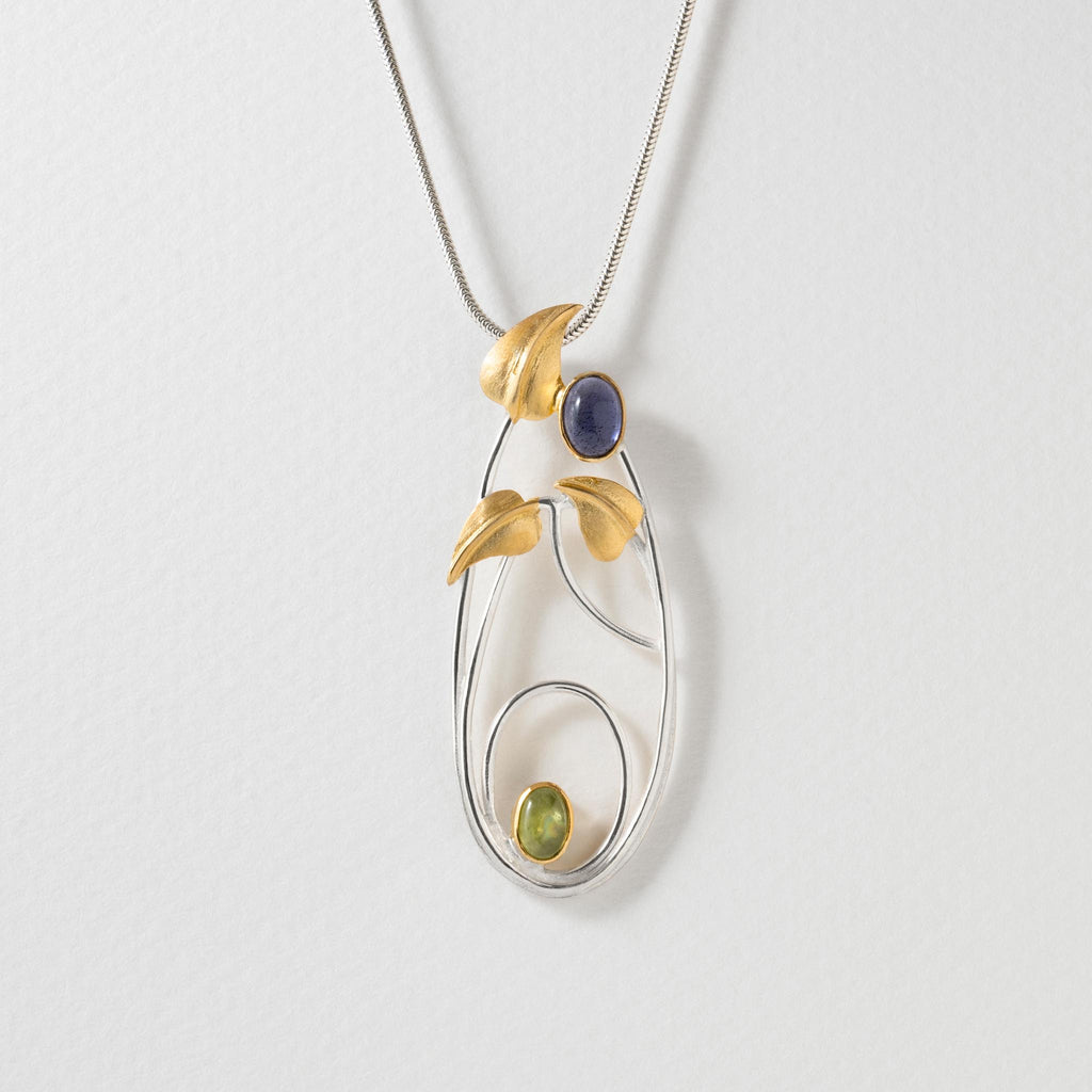 Paula Bolton Silver Jewellery - Art Nouveau Macdonald Willowwood Necklace