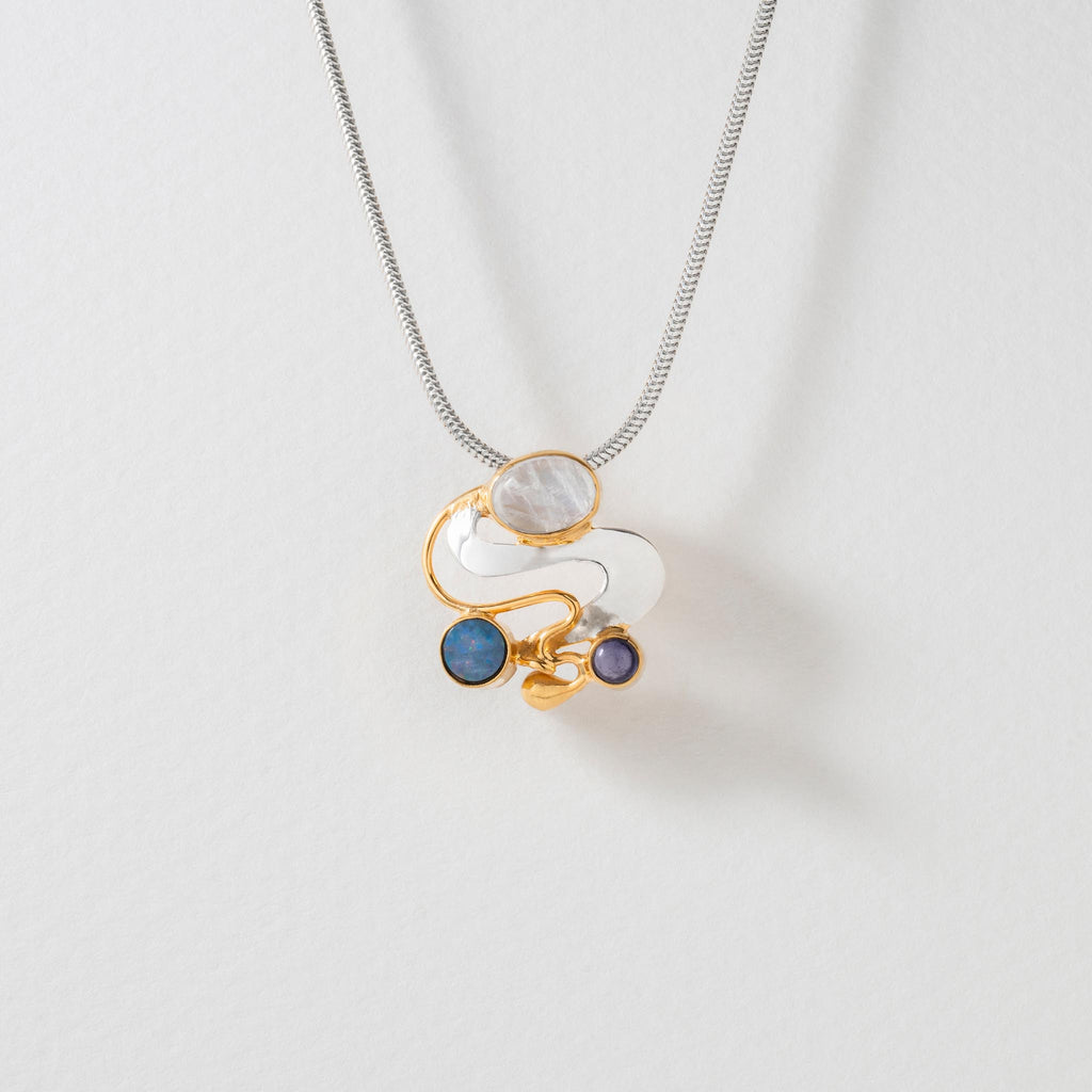 Paula Bolton Silver Jewellery - Monet Necklace Pendant
