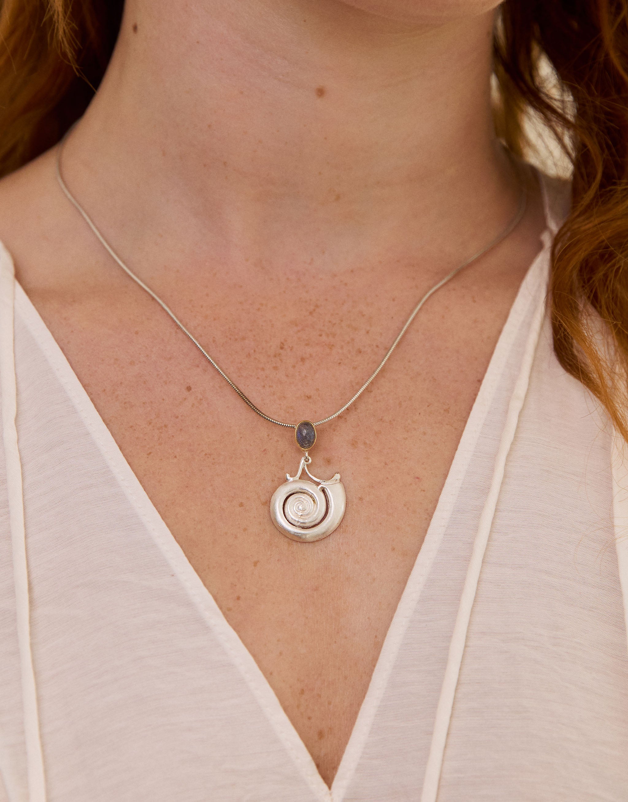 Moon Shell Necklace
