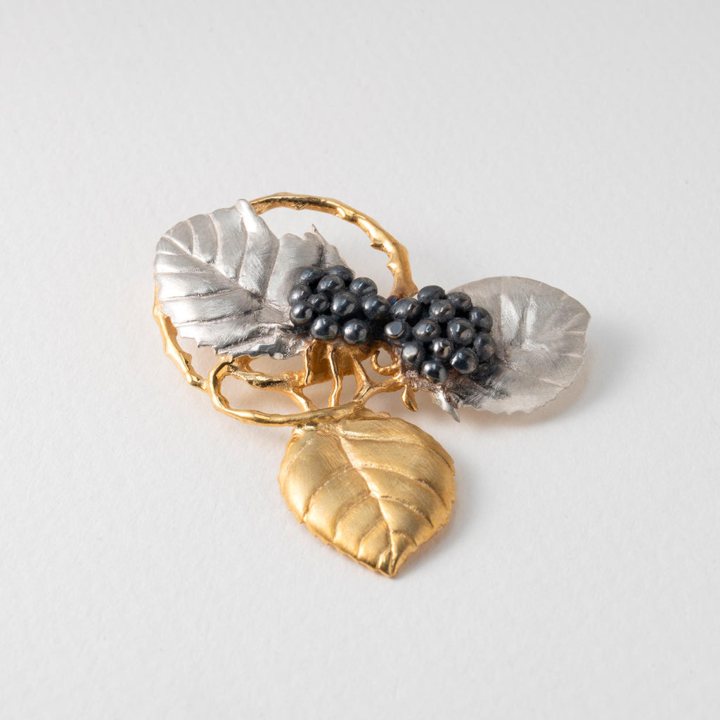 Paula Bolton Silver Jewellery - Blackberry Winter Brooch