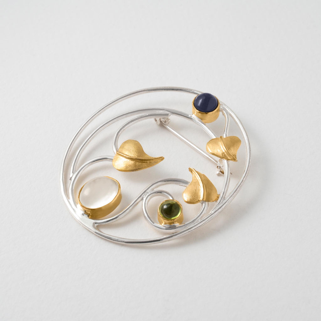Paula Bolton Silver Jewellery - Art Nouveau Macdonald Brooch