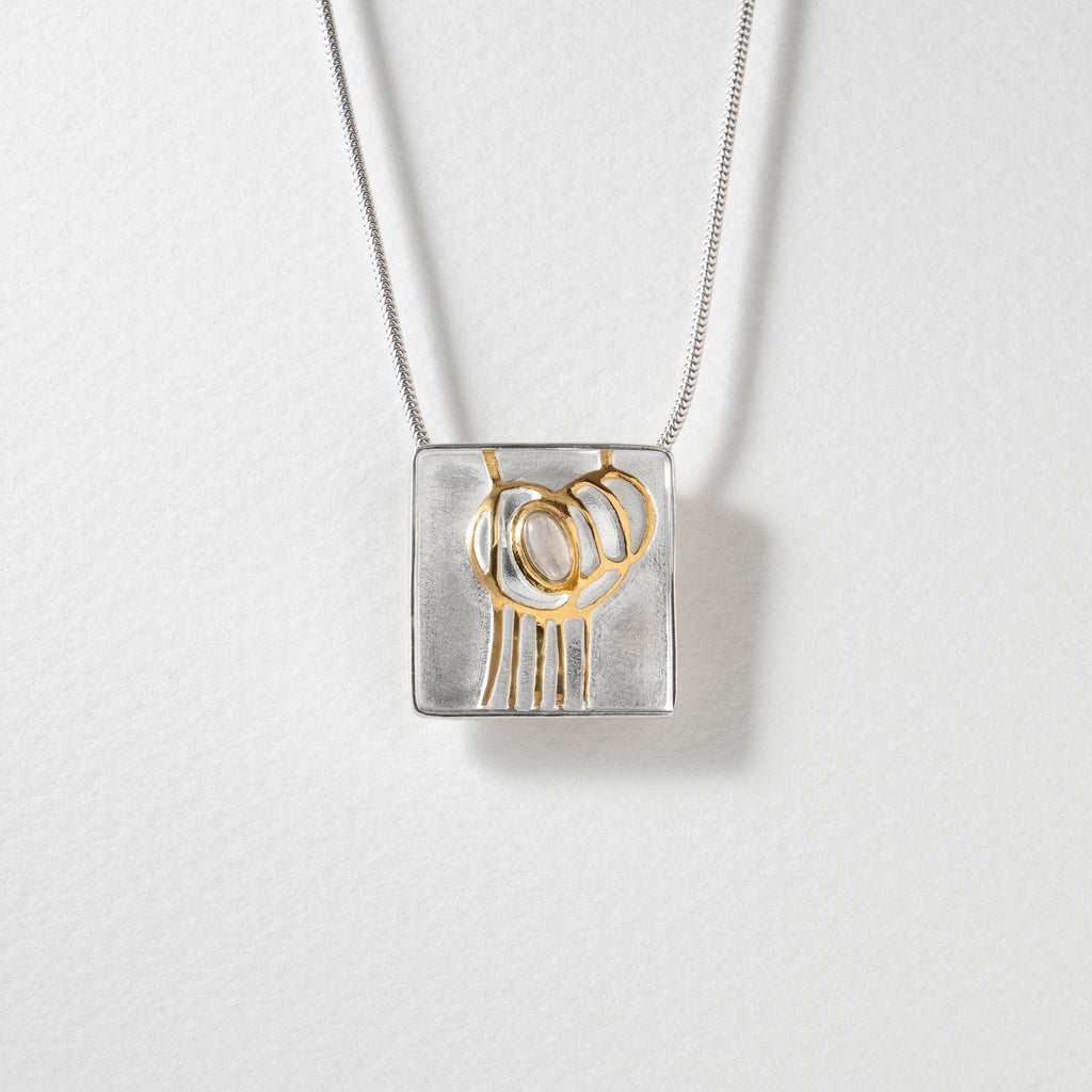 Paula Bolton Silver Jewellery - Mackintosh School of Art Necklace