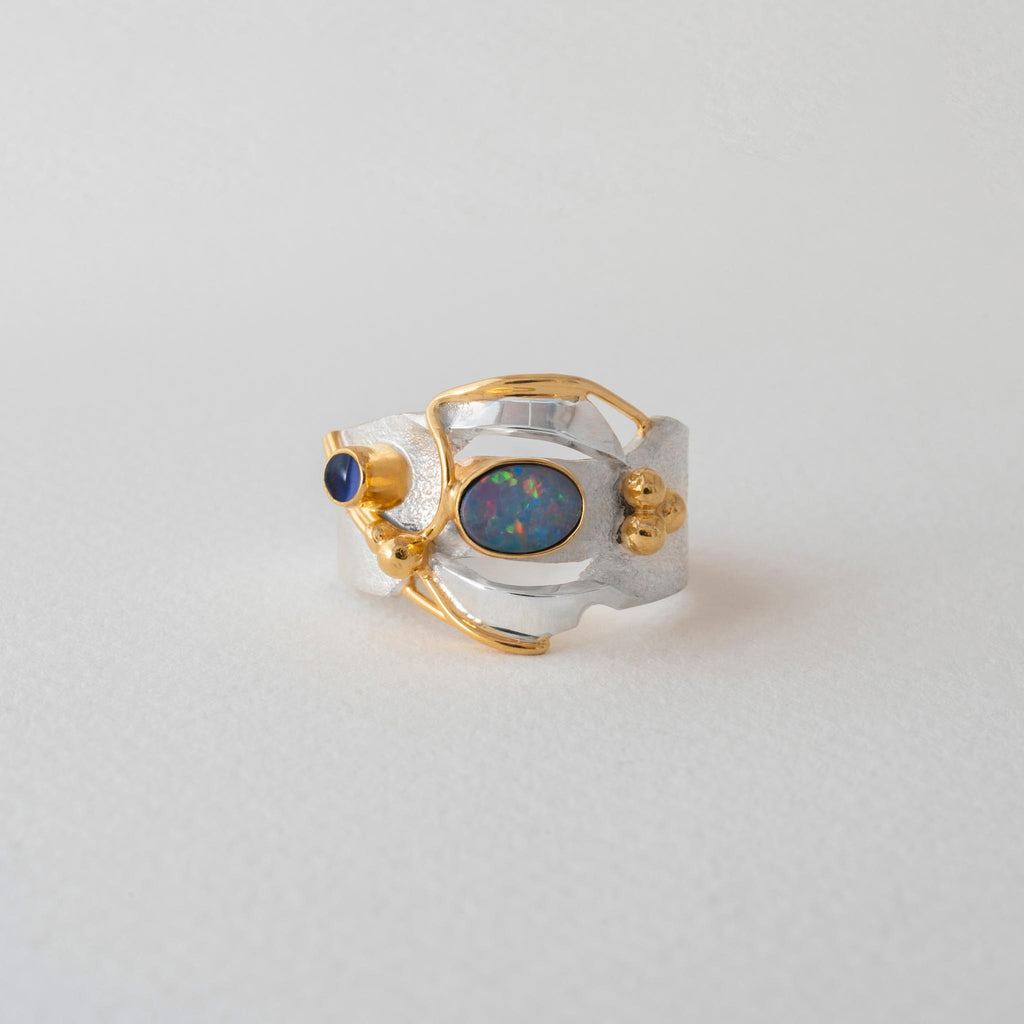 Paula Bolton Silver Jewellery - Monet Designer Ring