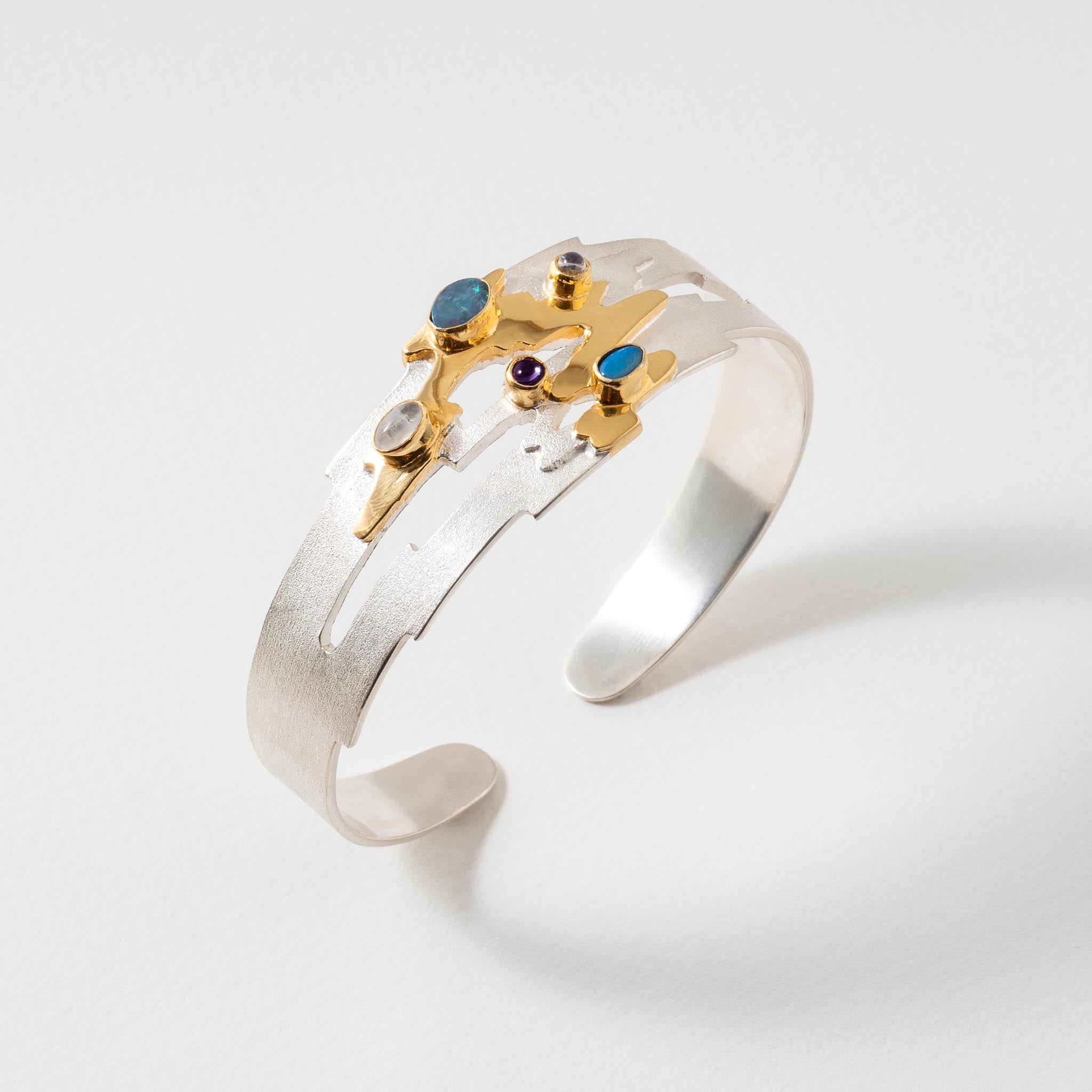 Monet Reflections Opal Bangle