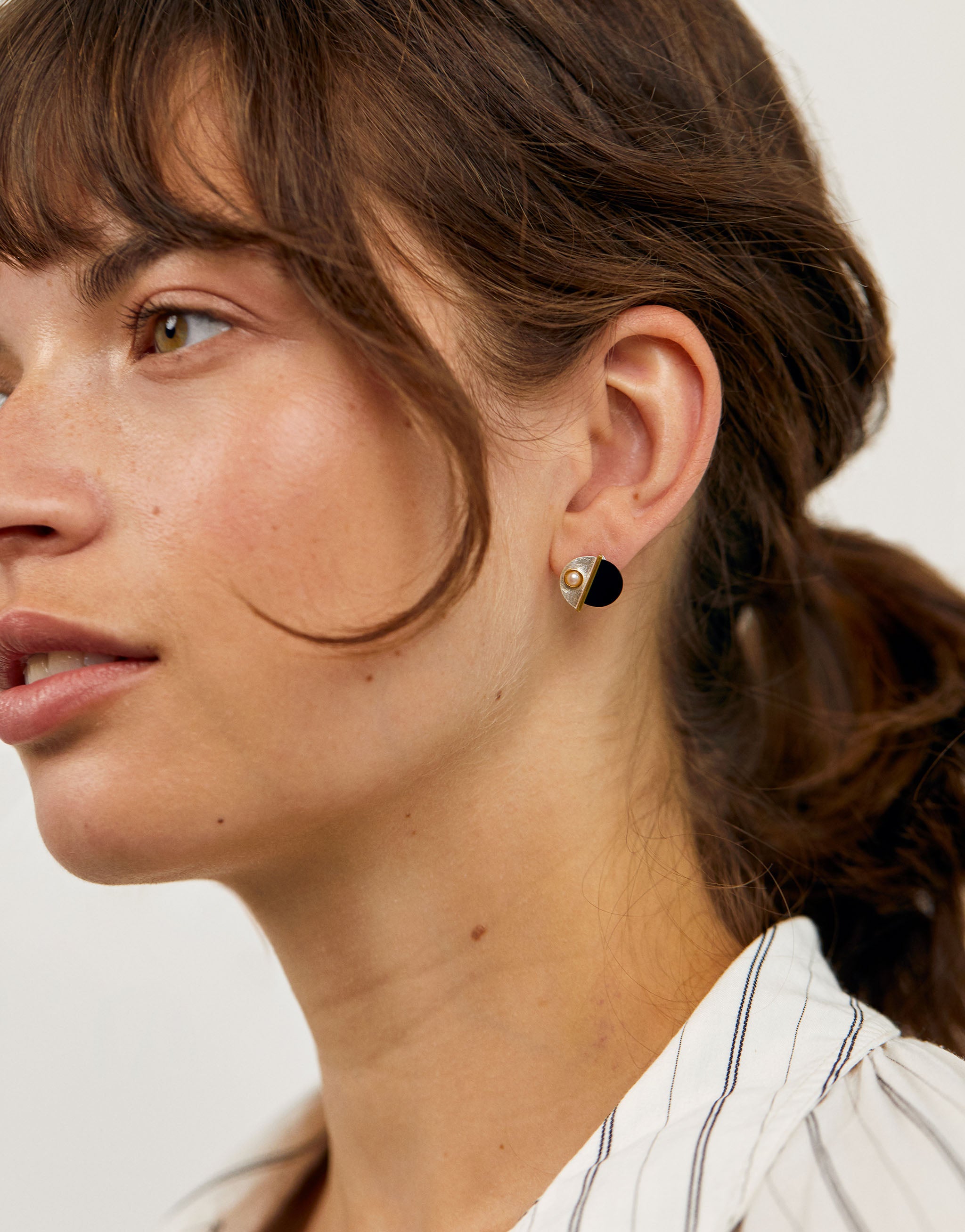 Art Deco Shorter Design Earrings