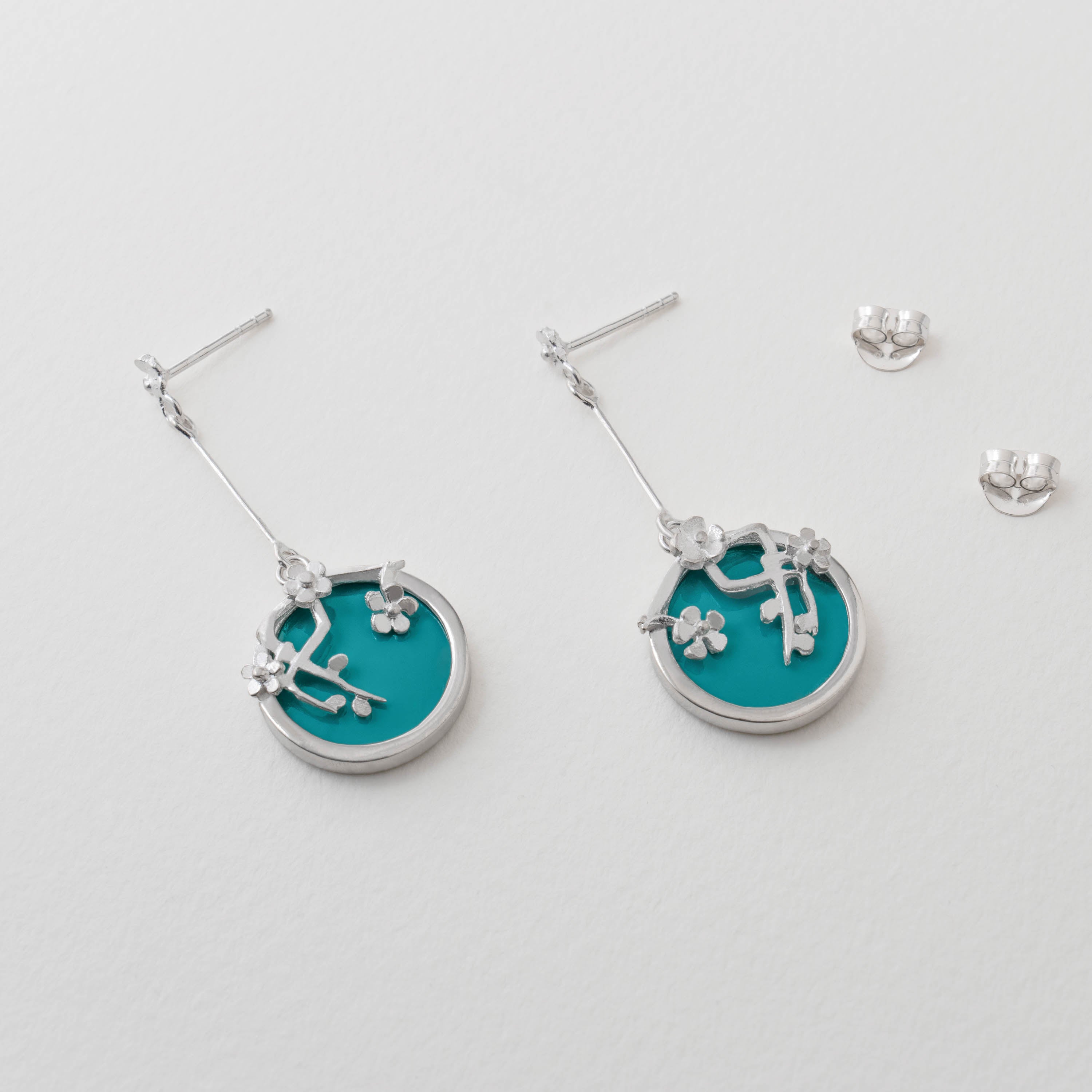 Van Gogh Almond Blossom Earrings