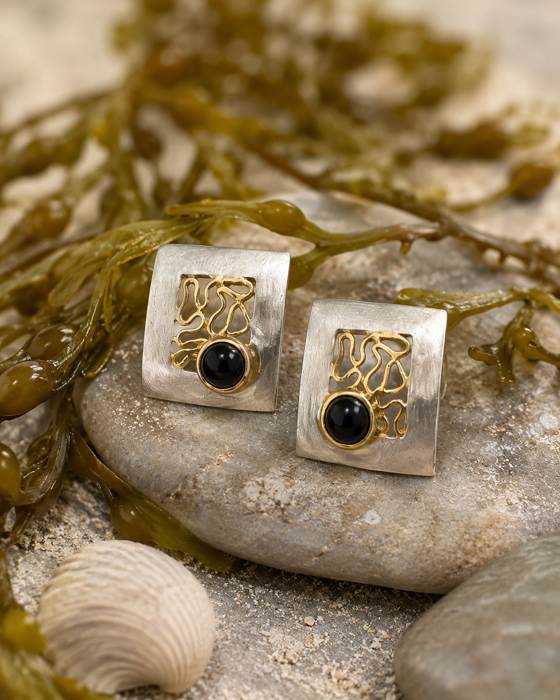 Seaweed Earrings