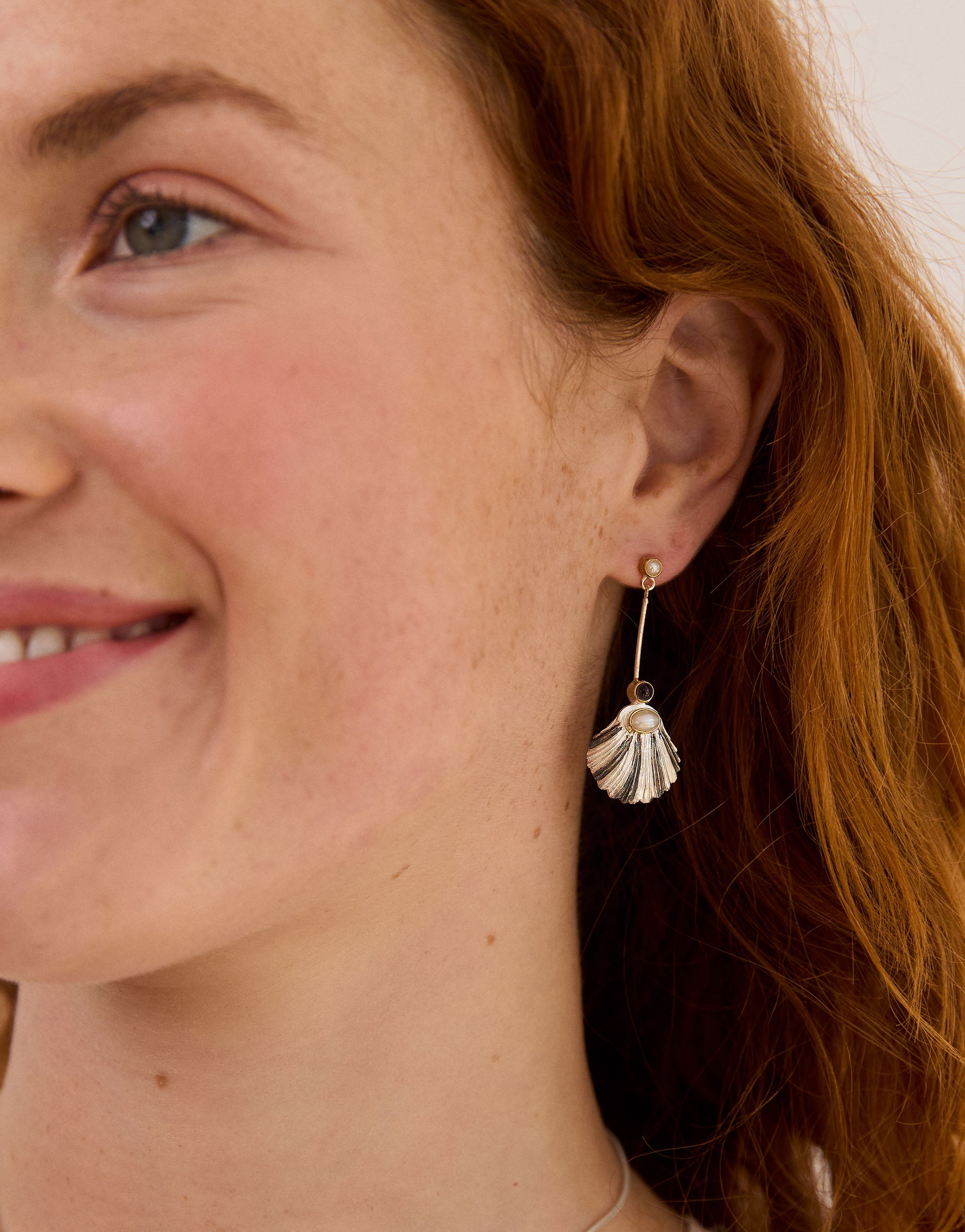 Scallop Shell Earrings