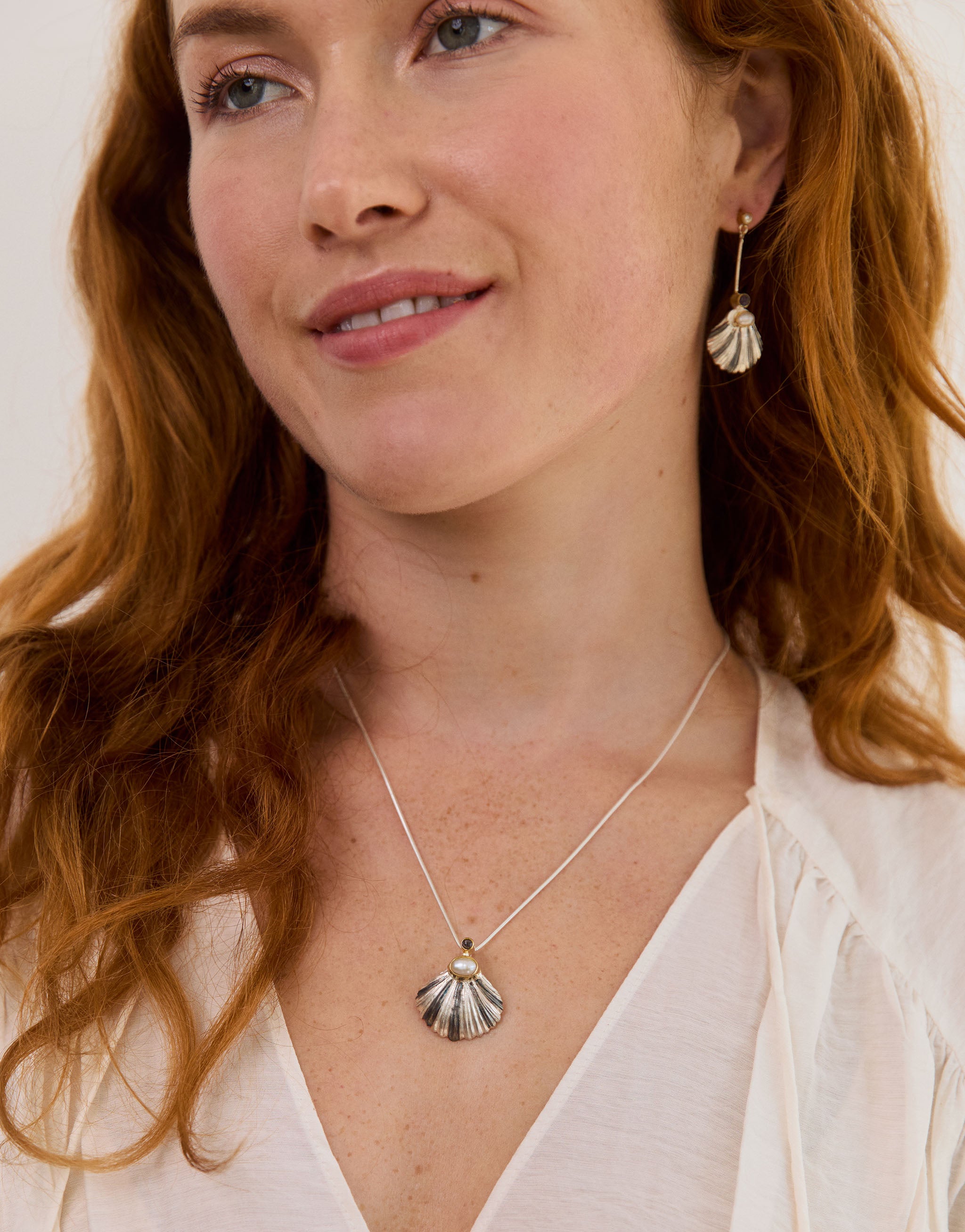 Scallop Shell Necklace