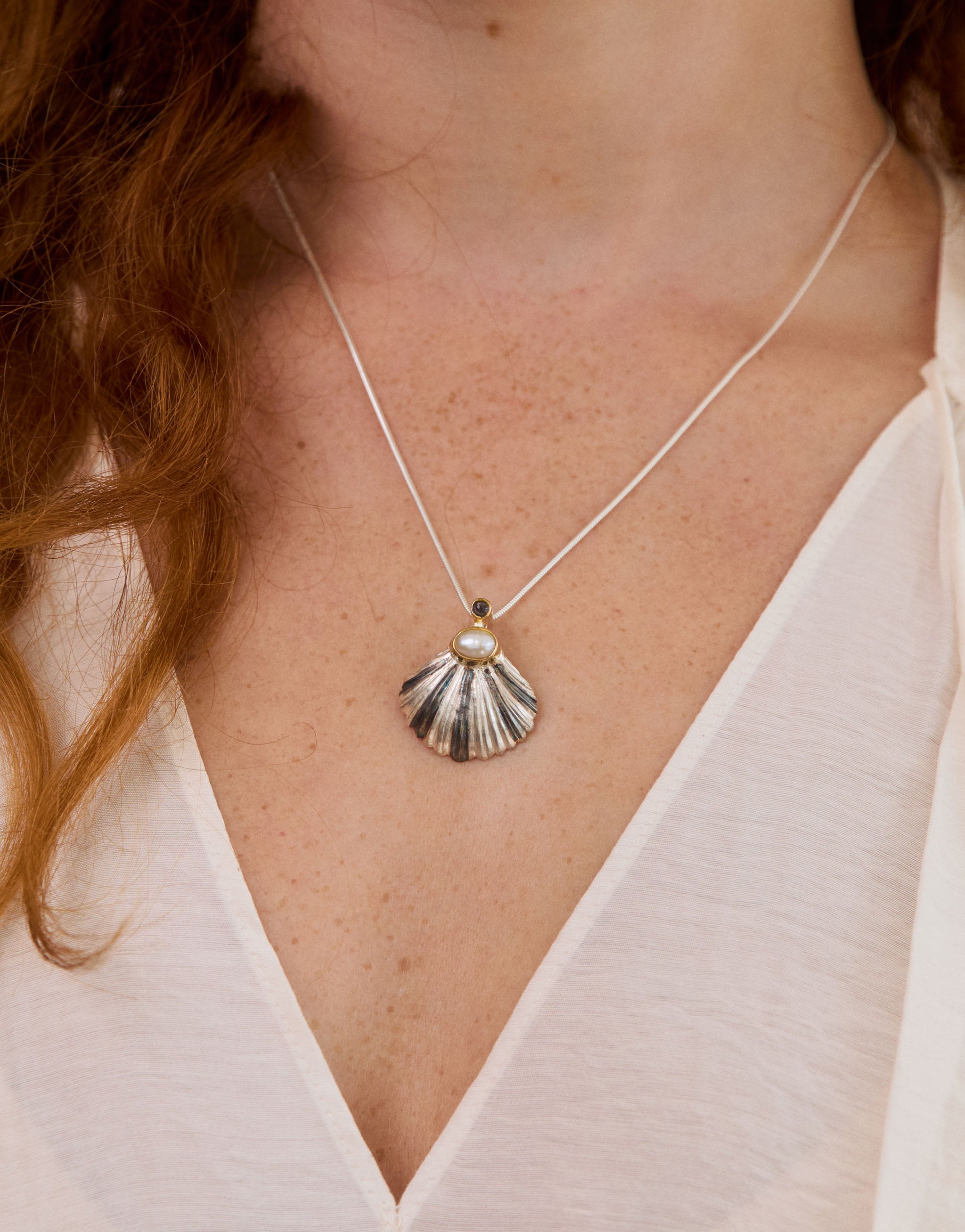 Scallop Shell Necklace